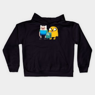 Finn Jake BMO Kids Hoodie